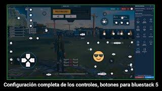 Cómo configurar los CONTROLES en BLUESTACKS 5, CUSTOM HUD y Jugar FREE FIRE sin errores ‍