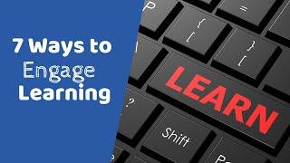 How To Engage Learning Styles