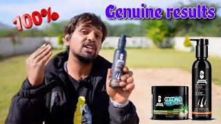 Muuchstac Herbal Hair Care Kit Review By Mr Indian Hacker / Herbal Shampoo / Cocoalo Hair Cream.