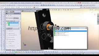Сопряжение труднодоступных элементов в Solidworks