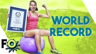 My 3rd Guinness World Record FITNESS OUTRAGEOUS!