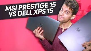 Dell XPS 15 Vs MSI Prestige 15 - The 15 inch Laptop Showdown for Creators