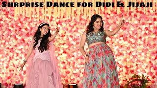 Bride Sister's Performance on her Engagement |For DIDI & JIJAJI|Jiske Aage ji|Lehenga|Wah wah Ram ji