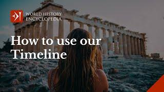 How to Use the Ancient History Timeline on our Website
