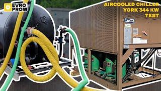 AIRCOOLED CHILLER YORK 344 KW TEST. Evroprom