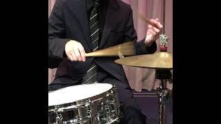 Drum Jazz Hi-Hat Playing 4 | Medium Fast #shorts