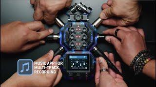 The Zoom H8 Handy Recorder - Multitrack Recorder and USB Audio Interface for Content Creators