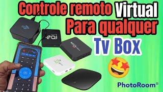 O MELHOR APLICATIVO DE CONTROLE REMOTO VIRTUAL Para Qualquer TV BOX