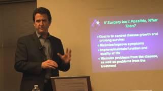 Dr. Daniel Rayson talks about pancreatic cancer with Craig's Cause support group