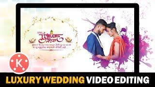 Wedding Invitation Video Editing In Kinemaster | wedding invitation video template | wedding video |