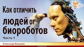 Как различать людей и биороботов. Александр Волошин. Часть 1
