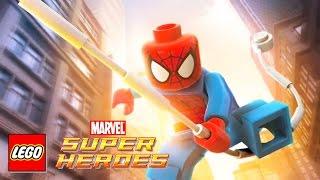 SPIDERMAN LEGO Marvel Super Heroes - Spider-Man Superhero Cartoon Video Game PS4