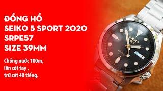 Trên tay đồng hồ Diver Seiko 5 sport 2020 39mm - SRPE57 - bản thay thế cho SKX013.