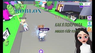 Roblox. Adopt me. Моя коллекция питомцев. Как я поменяла своего ride питомца.