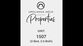 Unit 1507 Umhlanga Arch: Furnished executive apartment with sea views