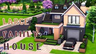 Большой семейный дом Симс 4Large family house The Sims 4 | Строительство | NO CC