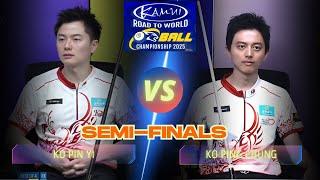 KO PIN YI VS KO PING CHUNG | SEMI-FINALS | KAMUI ROAD TO WORLD 10-BALL CHAMPIONSHIP 2025 QUALIFIER 3