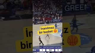 Sadık Emir Kabaca'dan inanılmaz bir basket #basket #basketbol #basketball #reels #shorts #trend