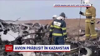 Ce ar fi provocat prăbușirea avionului în Kazahstan. 29 pasageri au supraviețuit