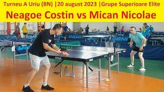 Neagoe Costin vs Mican Nicolae |gr superioare Elite |Uriu (BN) 20 august 2023