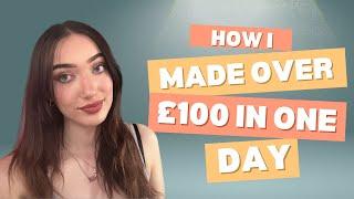 How i made over £100 in one day selling feet pics