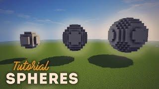 Minecraft Sphere Tutorial | NashCrafter