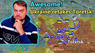 Update from Ukraine | Great! Ukraine has started a Big Counterattack in Toretsk and Pokrovsk