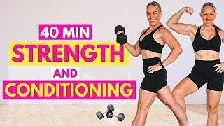 40 Minute SPICY Strength & Conditioning Workout