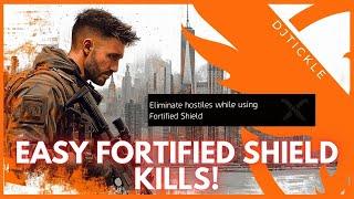 EASY FORTIFIED SHIELD KILLS! JOURNEY MISSION 7!   #thedivision2