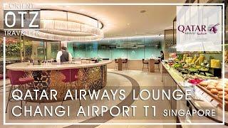 Qatar Airways Lounge | Singapore Changi Airport Terminal 1