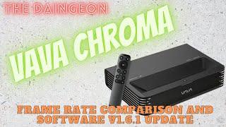 VAVA Chroma (Frame Rate Comparison and Software update v.1.6.1)