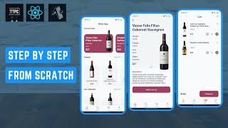 React Native Wine Shopping App #1 - Overview & Setup