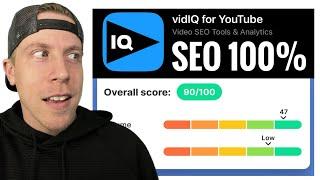 How to get VidIQ SEO Score 100%