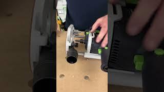 Router bit changes made easy with the OF 1010 #festoolusa #woodworking