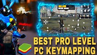 Best Keymapping for free fire PC  | Bluestacks 5 PRO Custom HUD For New Emulator Players