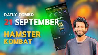  Hamster Kombat Daily Combo 21 September 2024 - Hamster Kombat Airdrop Earn Money - Airdrop 