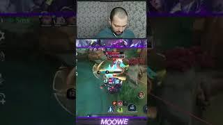 Всё ради драки на миду с Госсеном (Момент со стрима) #shorts #mo0we #mlbb #mobilelegends #moba