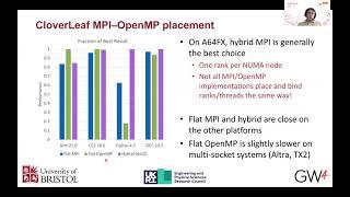 Andrei Poenaru - An Evaluation of A64FX for HPC Applications - AHUG ISC21