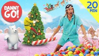 Winter Dance Party Mix!   | Christmas Dance Compilation | Danny Go! Holiday Songs for Kids