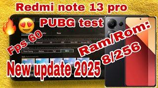 Redmi note 13 pro PUBG Test with FPS !  see how it performs & if it overheats! Gaming zone 357k