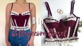 DIY Cottagecore Corset/ Pattern Available