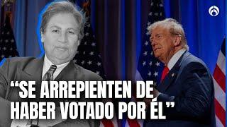 "Trump no ha reconocido el trabajo que ha hecho México": Armando Guzmán