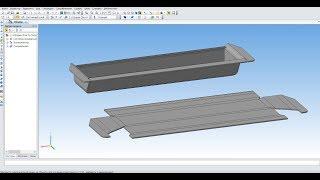 Развертка Компас 3D