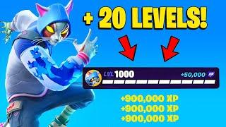 CRAZY *CHAPTER 6* FORTNITE XP MAP to FARM XP & LEVEL UP FAST In Chapter 6 SEASON 1! (500,000 XP!)