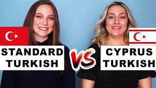 Standard Turkish VS Cypriot Turkish! Dialect Comparison