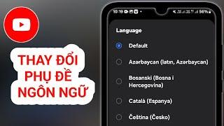 Cách thay đổi ngôn ngữ phụ đề trên Youtube \ Thay đổi video | ngôn ngữ phụ đề youtube