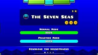 Geometry Dash Meltdown | The Seven Seas | 100% Complete! | Daniel’s doodles