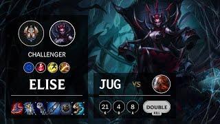 Elise Jungle vs Gragas - EUW Challenger Patch 10.9