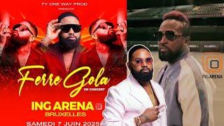 FERRE GOLA ING ARENA : ENFIN OUVERTURE YA BILLETTERIE EKO PRESQUE PRÊT ET VISITE DE WERRASON A ING