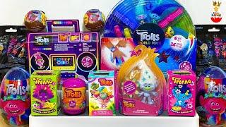 TROLLS MIX ! SURPRISES, Toys, CARTOON Trolls world tour, Kinder Surprise unboxing